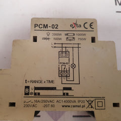 Zamel Pcm-02 Timer Relay 866248