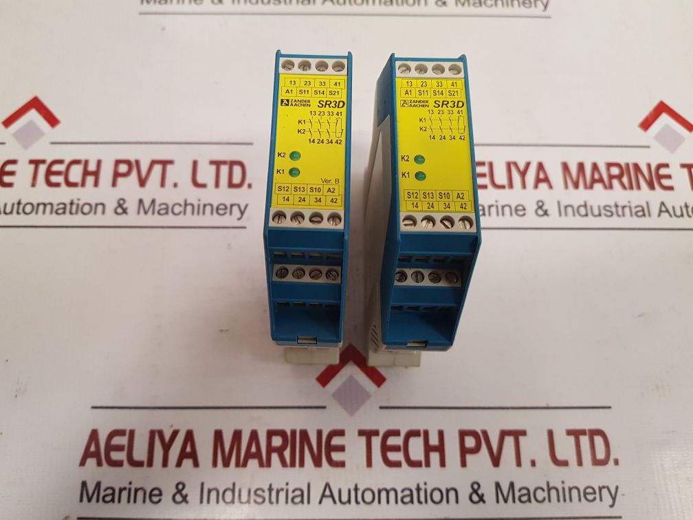 Zander Aachen Sr3D Safety Relay 472270 Ac230V 50-60Hz