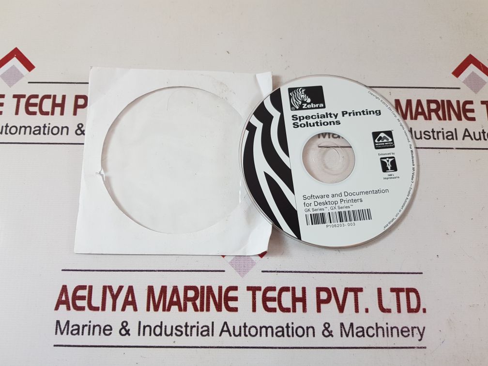 Zebra Gx430T Thermal Transfer Label Printer Set Gx43-102420-000