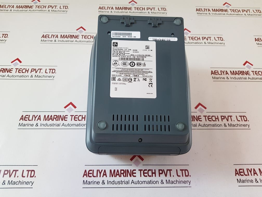 Zebra Gx430T Thermal Transfer Label Printer Set Gx43-102420-000
