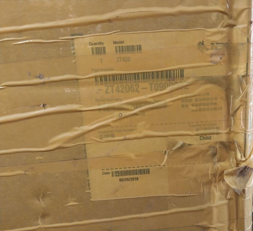 Zebra Zt41042-t090000Z Barcode Printer Zt400 Series Zt410