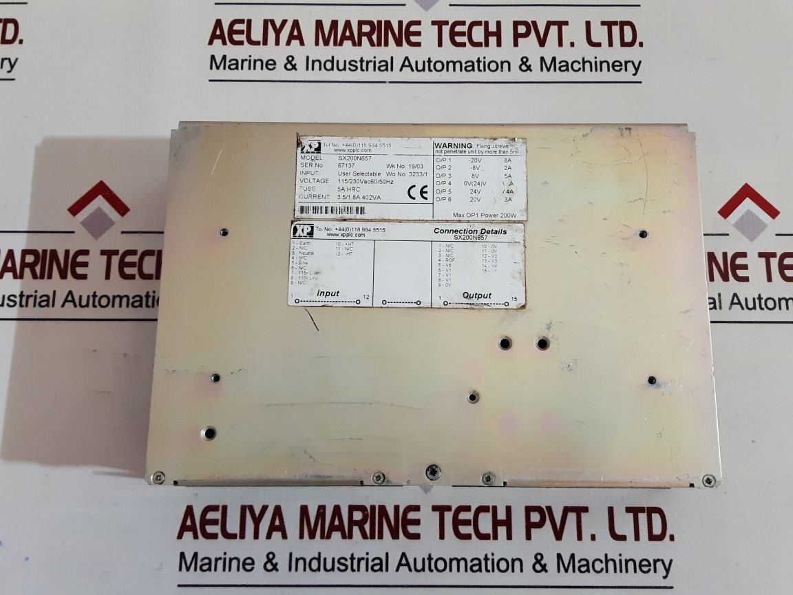 Zeefax Sx200N657 Xp Plc