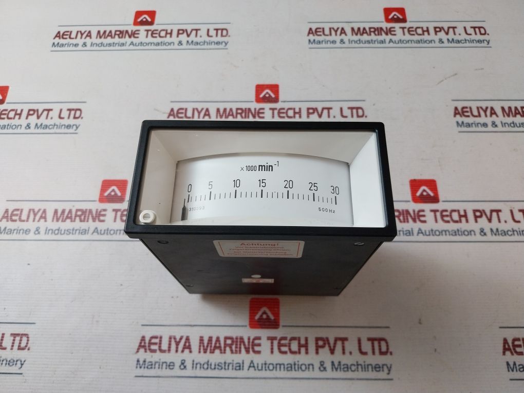 Zeiger 0-30 X 1000 Min-1 Analog Meter