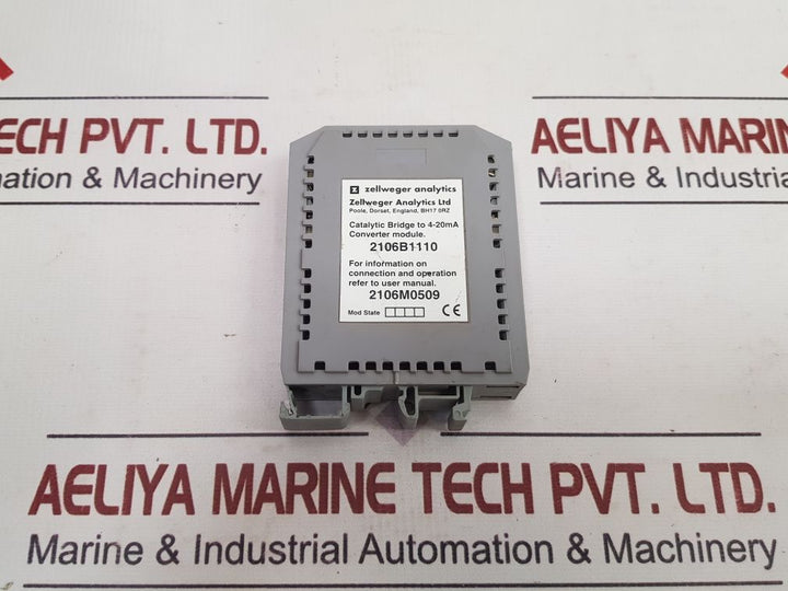 Zellweger 2106B1110 Converter Module 2106M0509