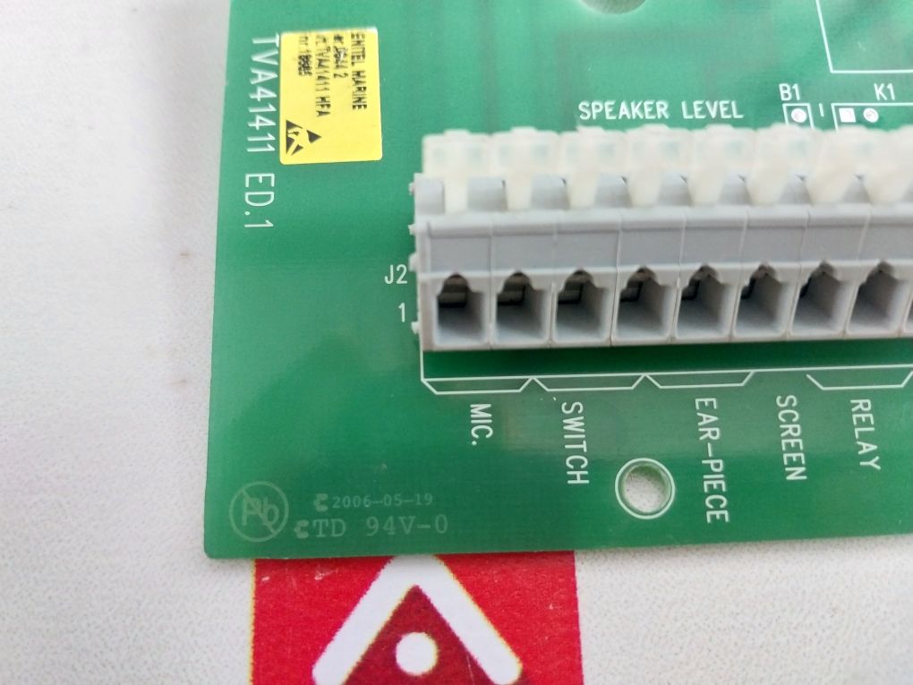 Zenitel Marine Tva41411 Ed.1 Pcb Card
