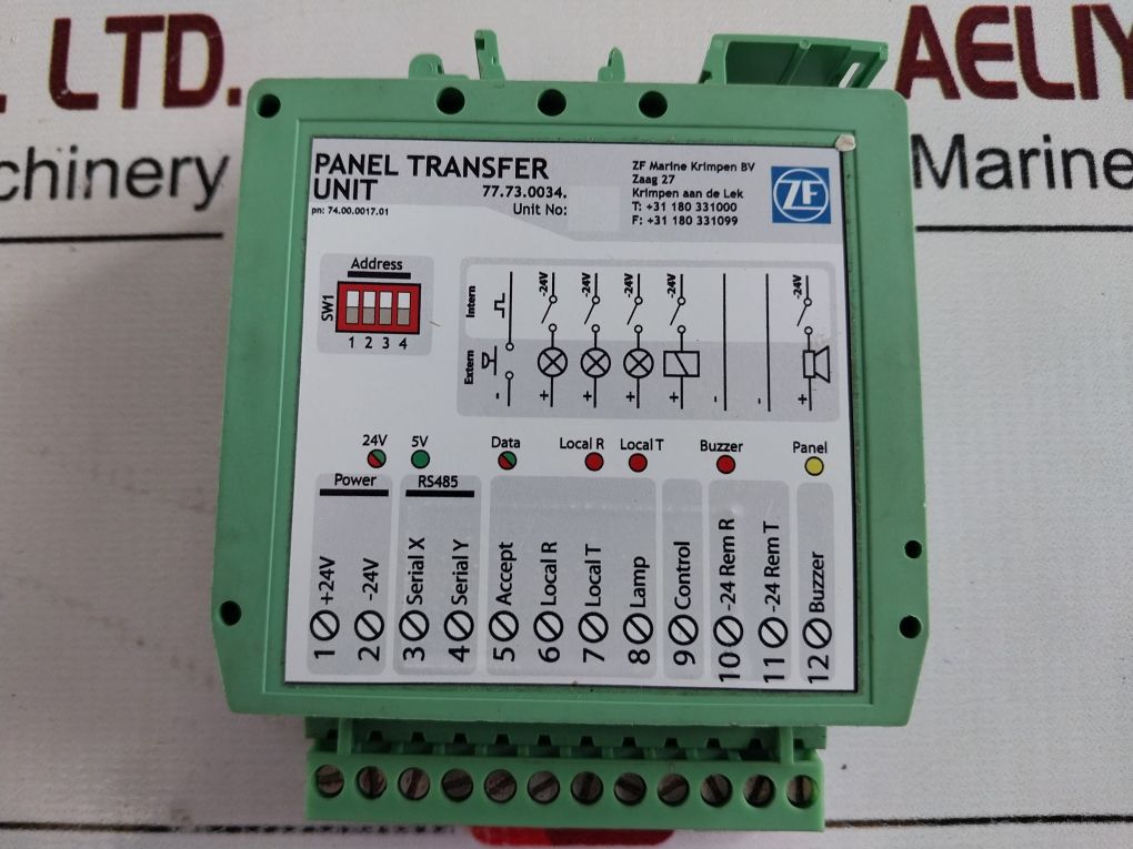 Zf Marine 74.00.0017.01 Panel Transfer Unit