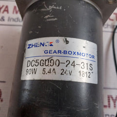 Zheng Dc5Gu90-24-31S Gearbox Motor 24V
