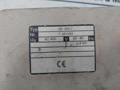 Ziehl Ms 220Z Ptc Thermistor Tripping Device 50-60 Hz