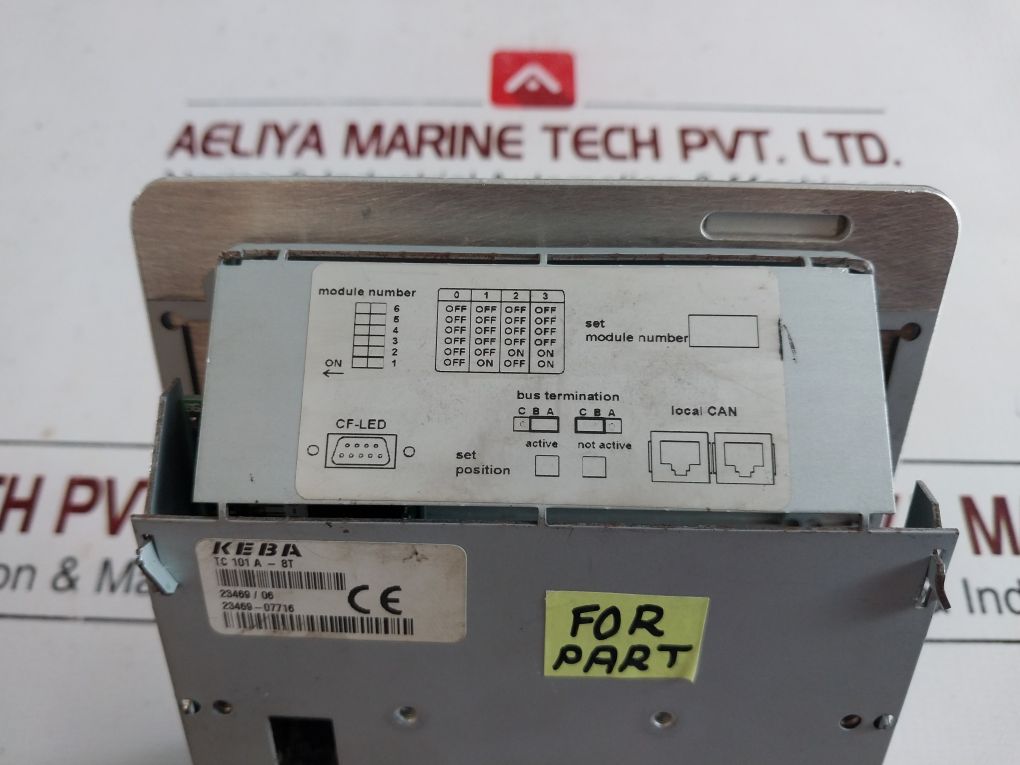 Zimmer Tc101A-8T Operation Control Unit K