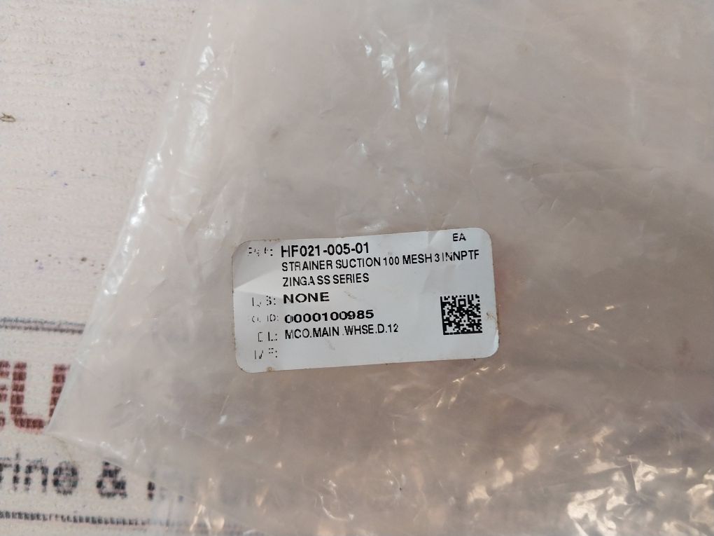 Zinga Ss-300-0-0 Hydraulic Suction Strainer Filter