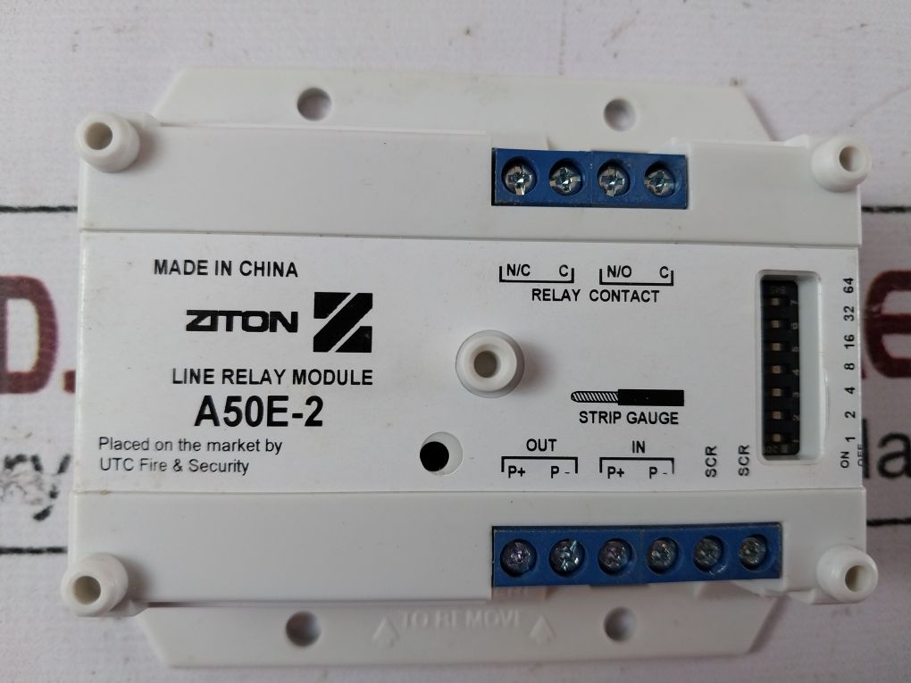 Ziton A50E-2 Line Relay Module 99102