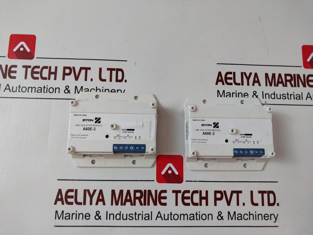 Ziton A60E-2 Line Isolator Module 501-1766Ze-1-09 Rev 09