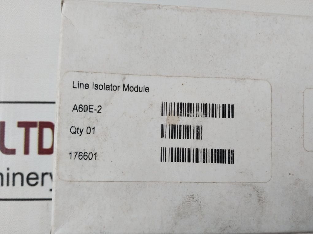 Ziton A60E-2 Line Isolator Module Rev 07