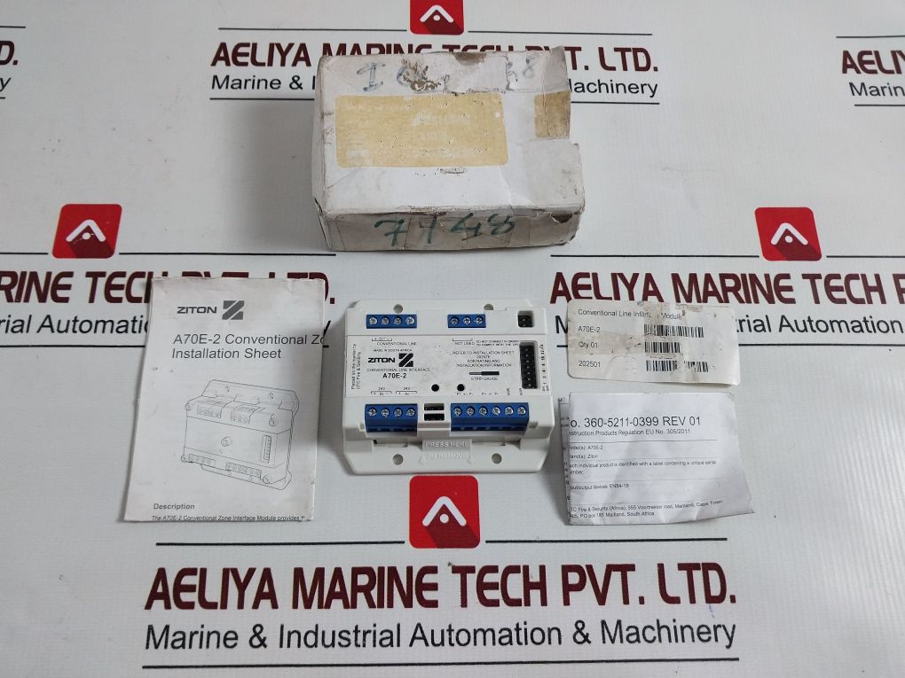 Ziton A70E-2 Zone Interface Module – Aeliya Marine Tech