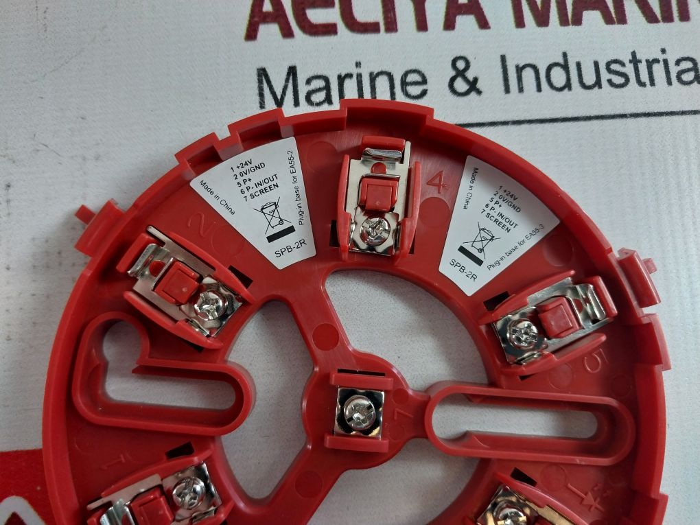 Lot Of 5X Ziton Spb-2R Sounder Plug-in Base