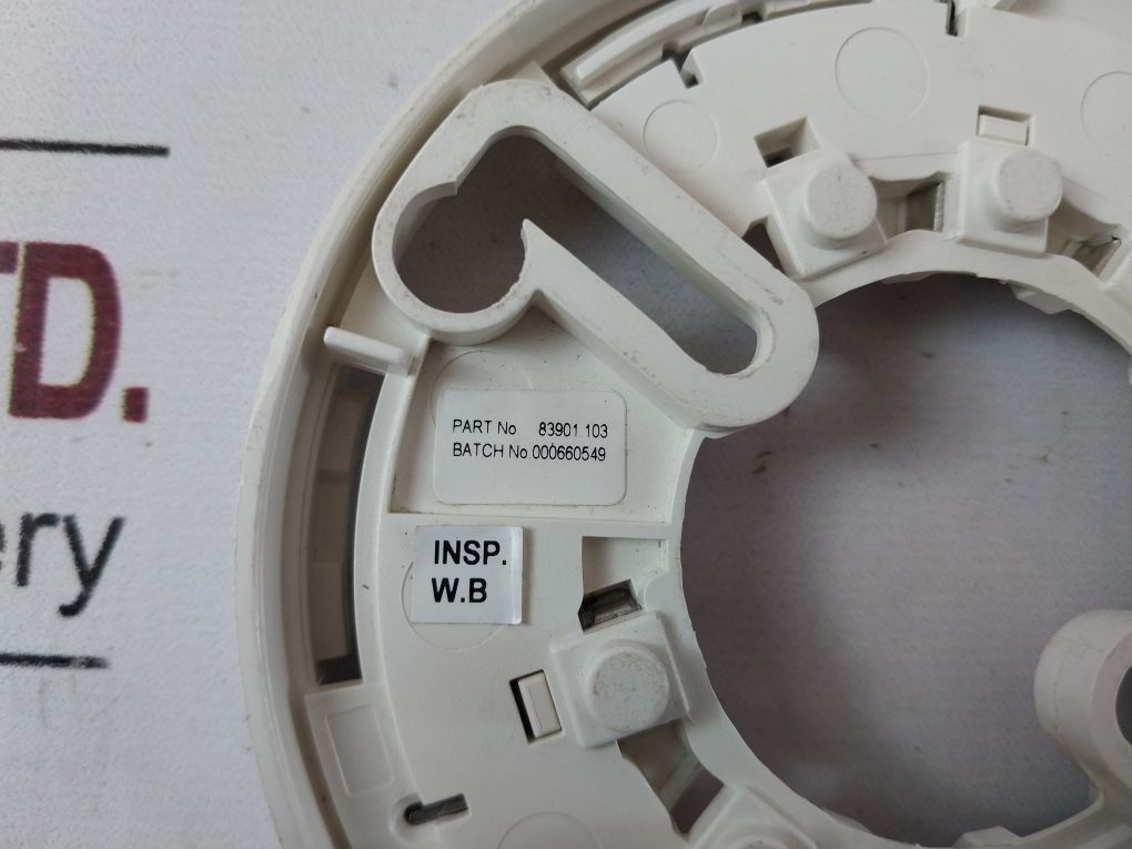 Ziton Z6-bs1 Surface Mounting Detector Base 83901.103