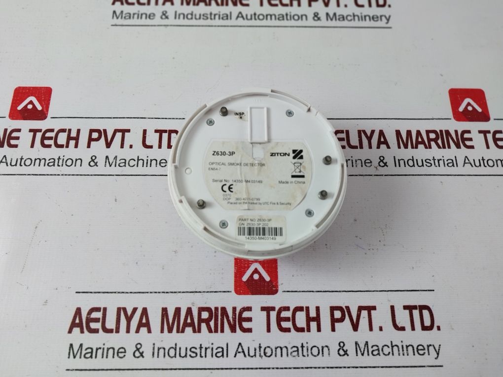 Ziton Z630-3P Optical Smoke Detector