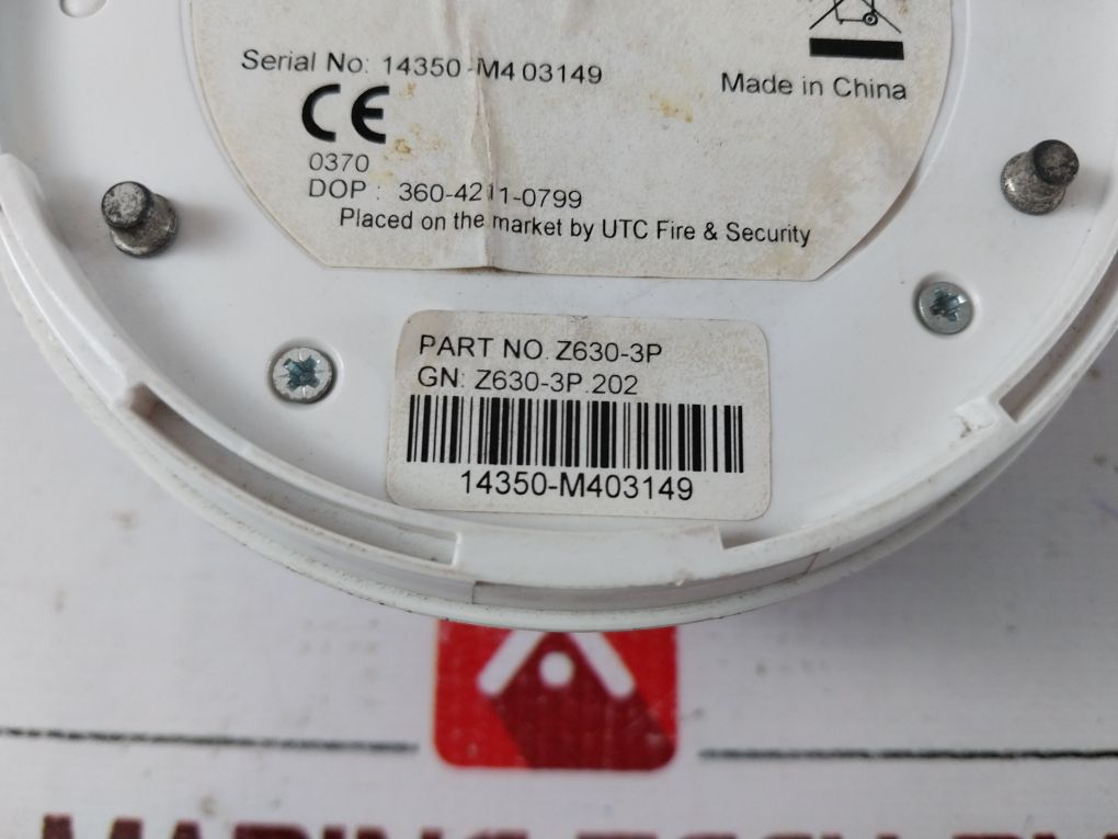 Ziton Z630-3P Optical Smoke Detector