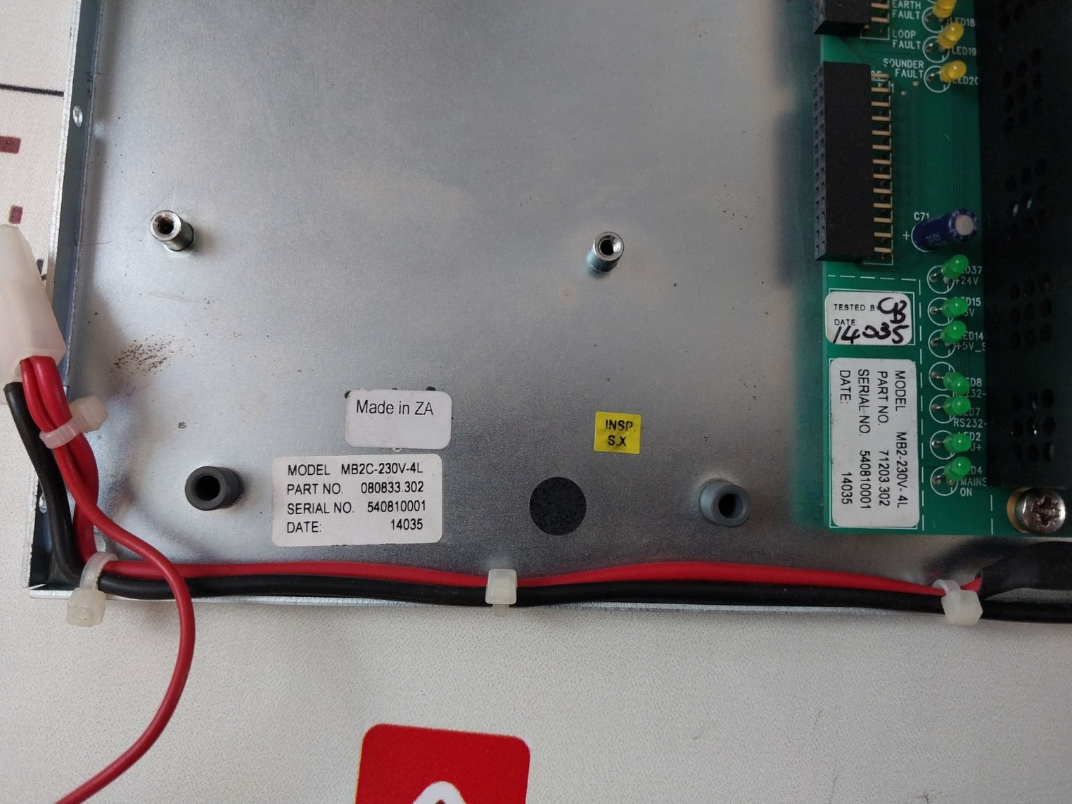 Ziton Zp3-2Mb 4L Loop Motherboard Mb2C-230V-4L