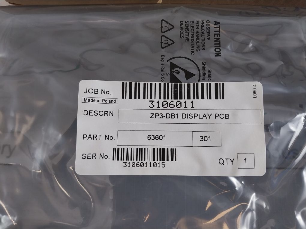 Ziton Zp3-db1 Display Board