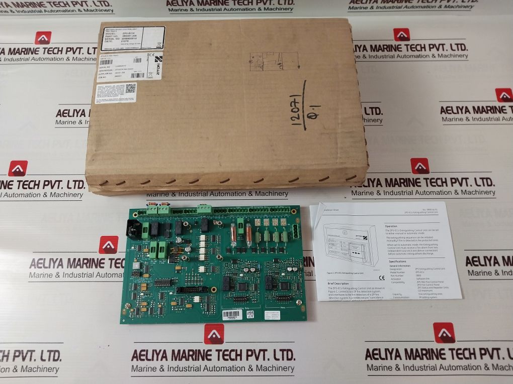 Ziton Zp3-ecm Main Board 080301.306
