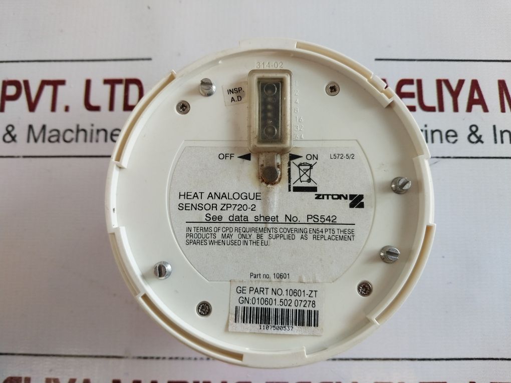 Lot of 3x Ziton Zp720-2 Heat Analogue