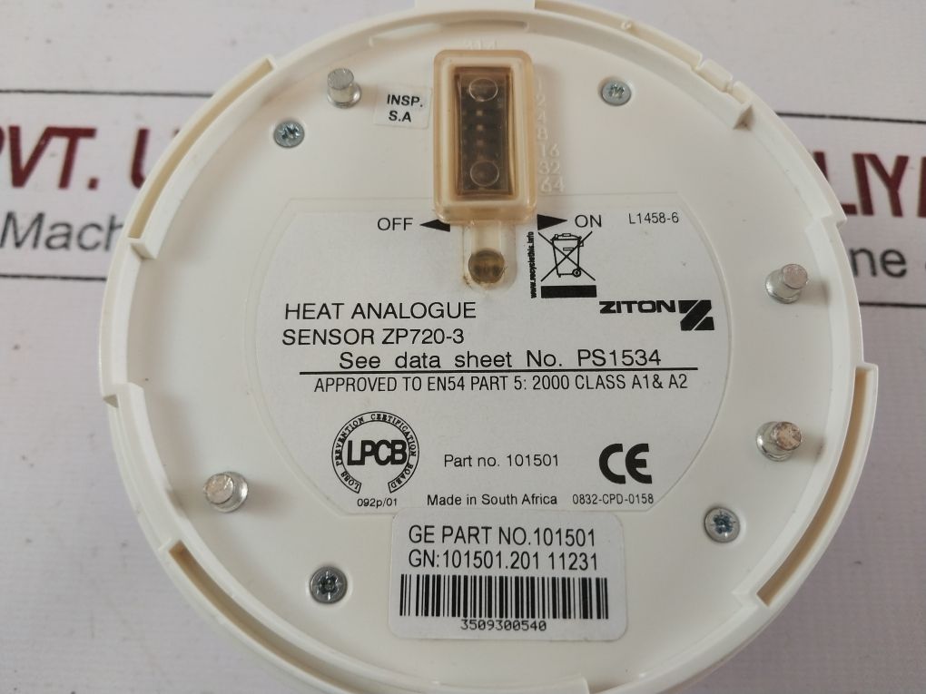Ziton Zp720-3 Heat Analogue Sensor