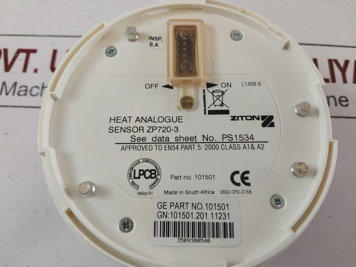 Ziton Zp720-3 Heat Analogue Sensor