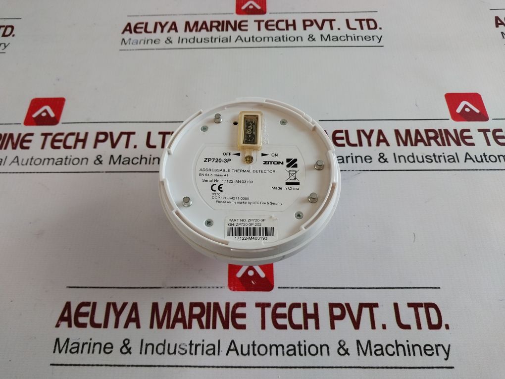 Ziton Zp720-3P Addressable Thermal Detector
