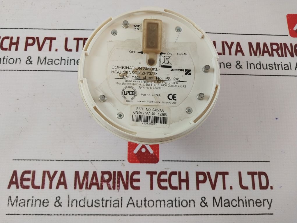 Ziton Zp732-2 Smoke Detector