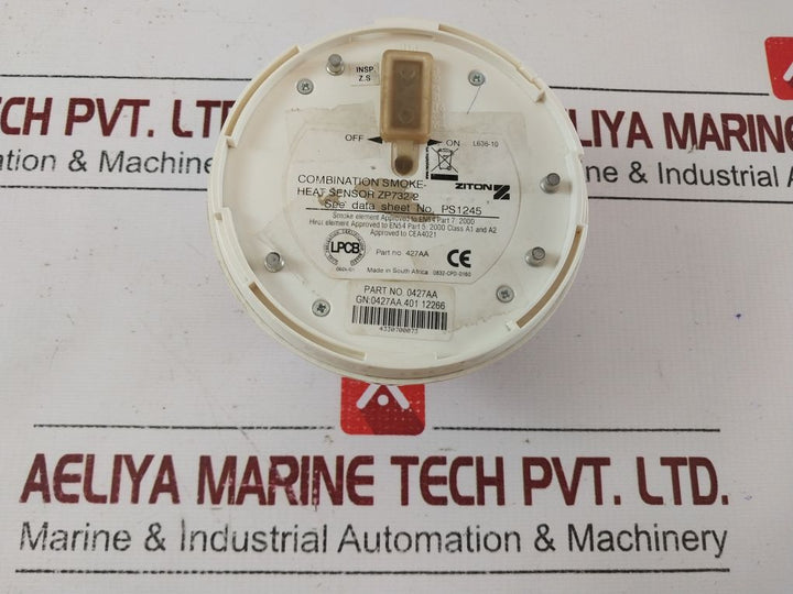 Ziton Zp732-2 Smoke Detector