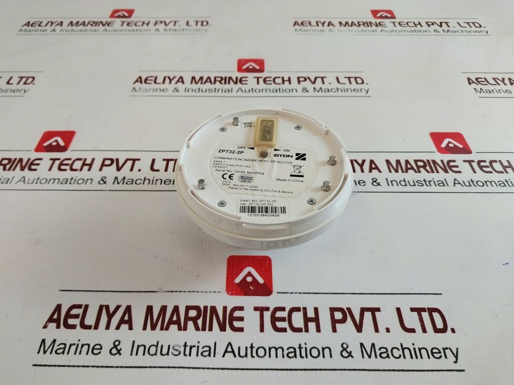 Ziton Zp732-2P Combination Smoke-heat Detector Rev.05