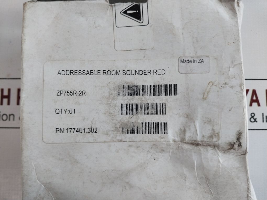 Ziton Zp755R-2R Addressable Room Sounder Cover 177401