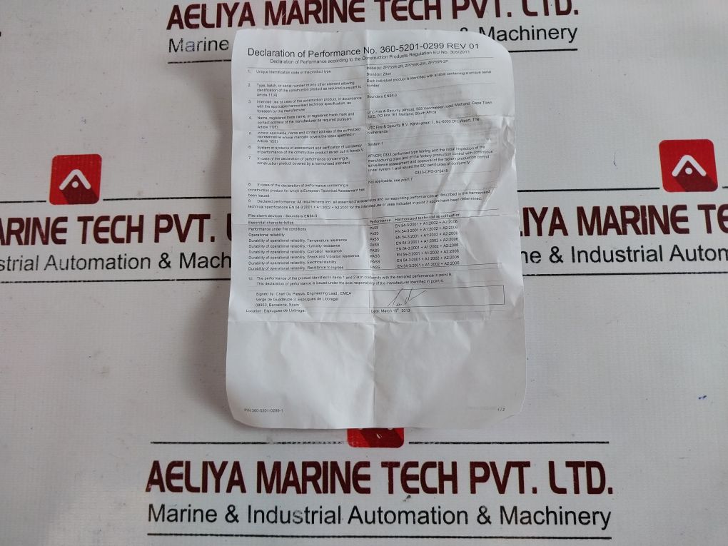 Ziton Zp755R-2R Addressable Room Sounder Cover 177401