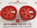 Ziton Zp755R-2R Red Addressable Room Sounder Cover 177401