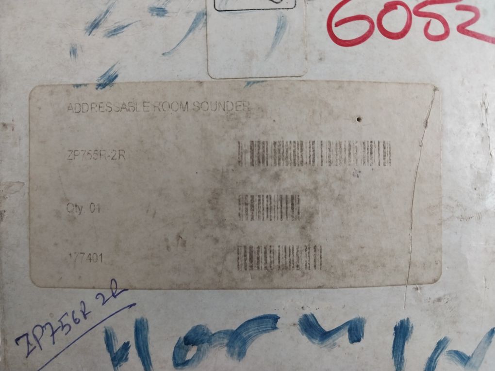 Ziton Zp755R-2R Addressable Room Sounder