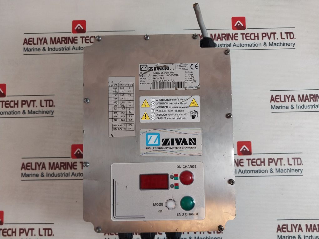 Zivan Sg3 High Frequency Battery Chargers 