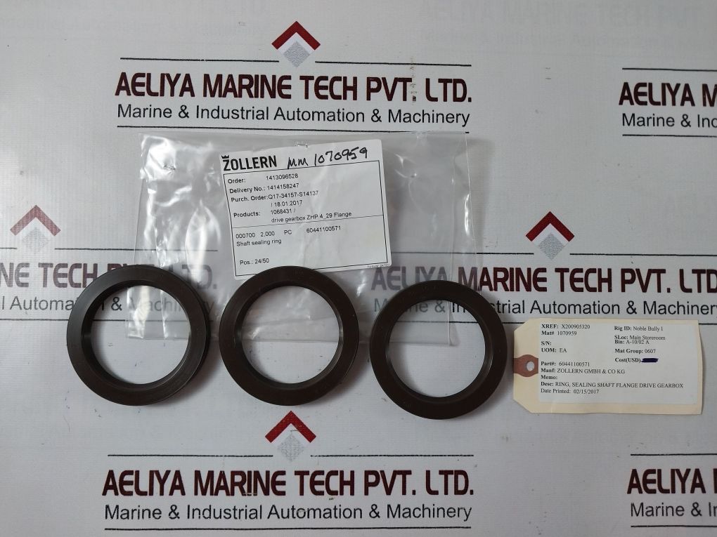 Lot Of 3X Zollern 62•85•10 A Shaft Sealing Ring