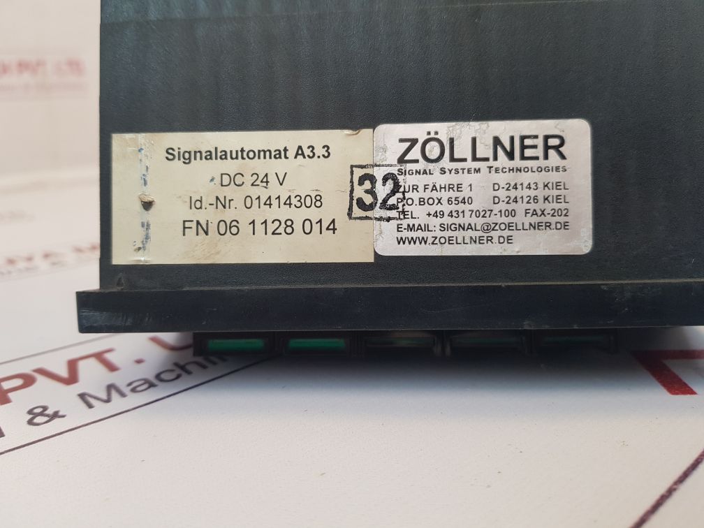 Zollner A3 Bsh637600400 Controller Switch Panel