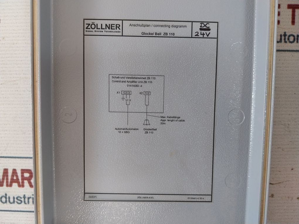 Zollner Zb110 Electronic Bell