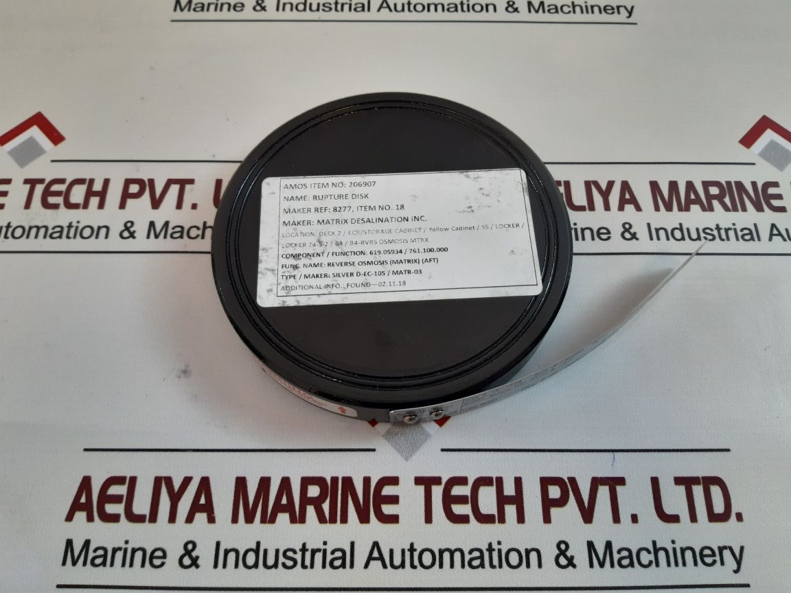 Zook Enterprises Mono Graphite Rupture Disk
