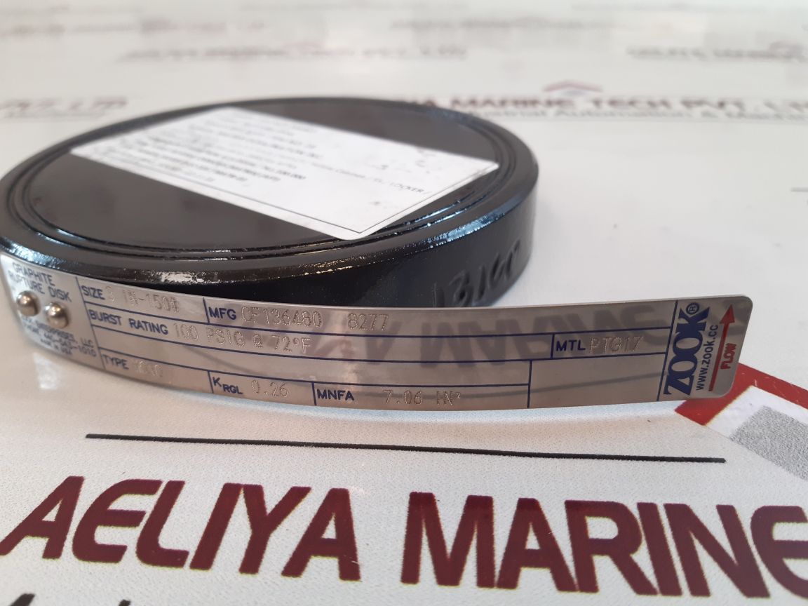 Zook Enterprises Mono Graphite Rupture Disk
