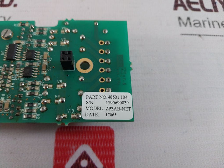 Ziton Zp3Ab-net Network Interface Board Optional Facility Card