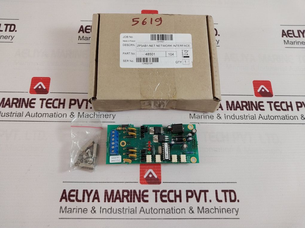 Ziton Zp3Ab-net Network Interface Board Optional Facility Card