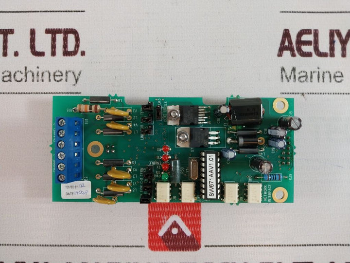 Ziton Zp3Ab-net Network Interface Board Optional Facility Card