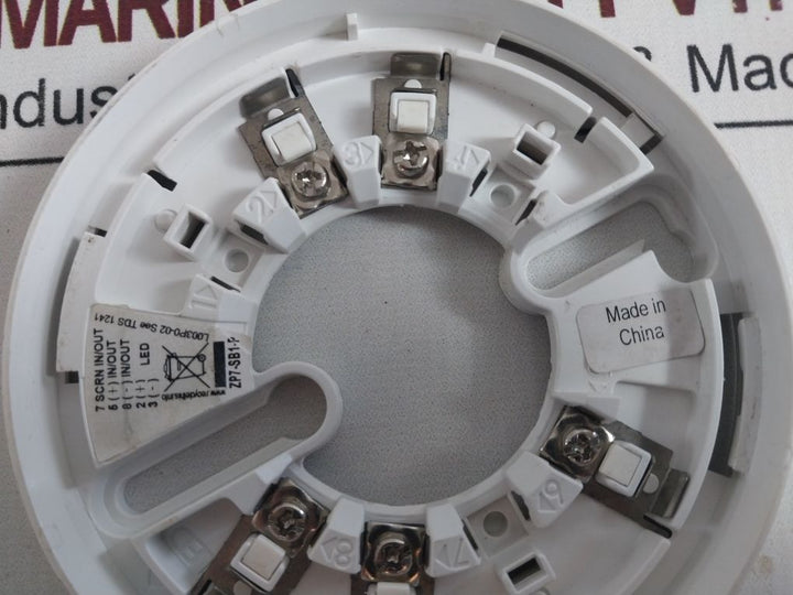 Lot Of 6X Ziton Zp7-sb1-p Detector Base
