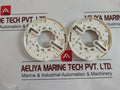 Lot Of 4X Ziton Zp7-sb1 Detector Base