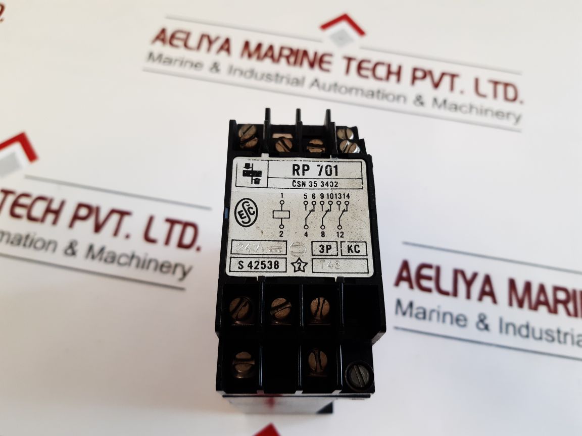 Zpa Trutnov Rp 701 Relay 24V---
