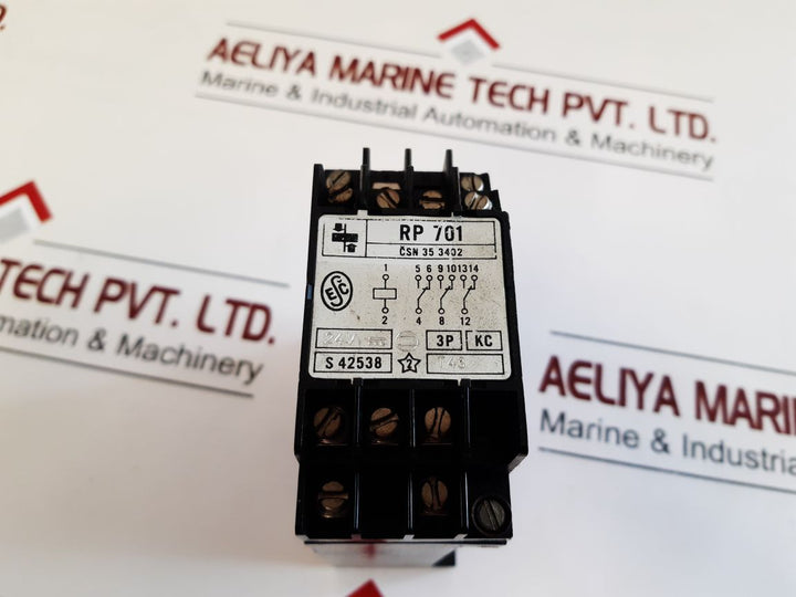 Zpa Trutnov Rp 701 Relay 24V---