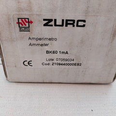Zurc Bk60 Ammeter Ip55